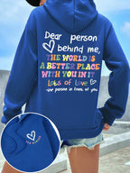 Dear Person Behind Me Hoodie