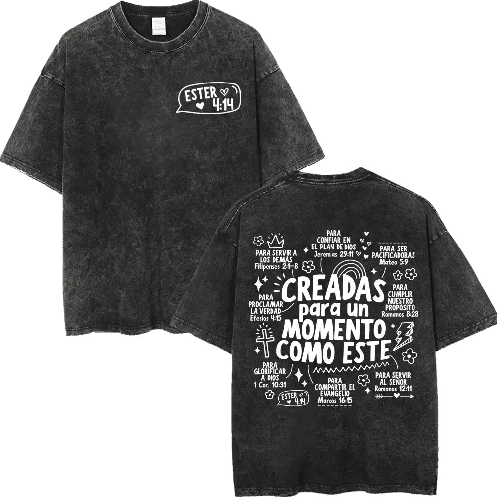 Washed Christian Verse Tee