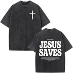 Vintage Faith Over Fear Tee