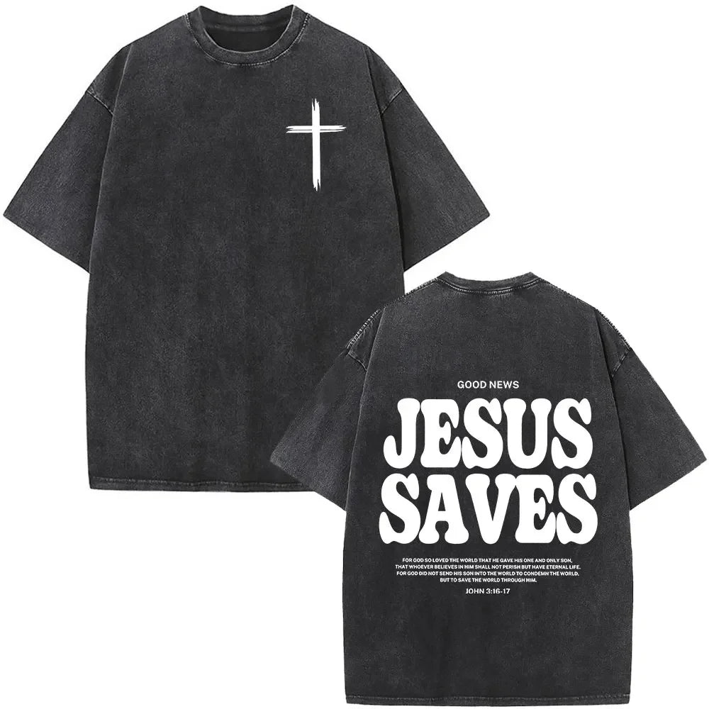 Vintage Faith Over Fear Tee
