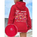 Dear Person Behind Me Hoodie