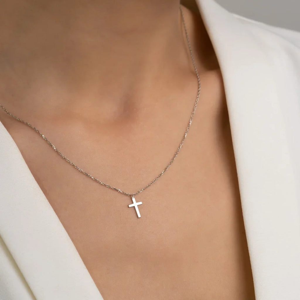 Stainless Steel Cross Necklace