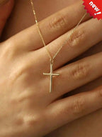 Gold Cross Necklace