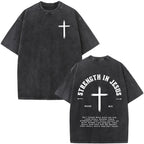 Vintage Faith Over Fear Tee