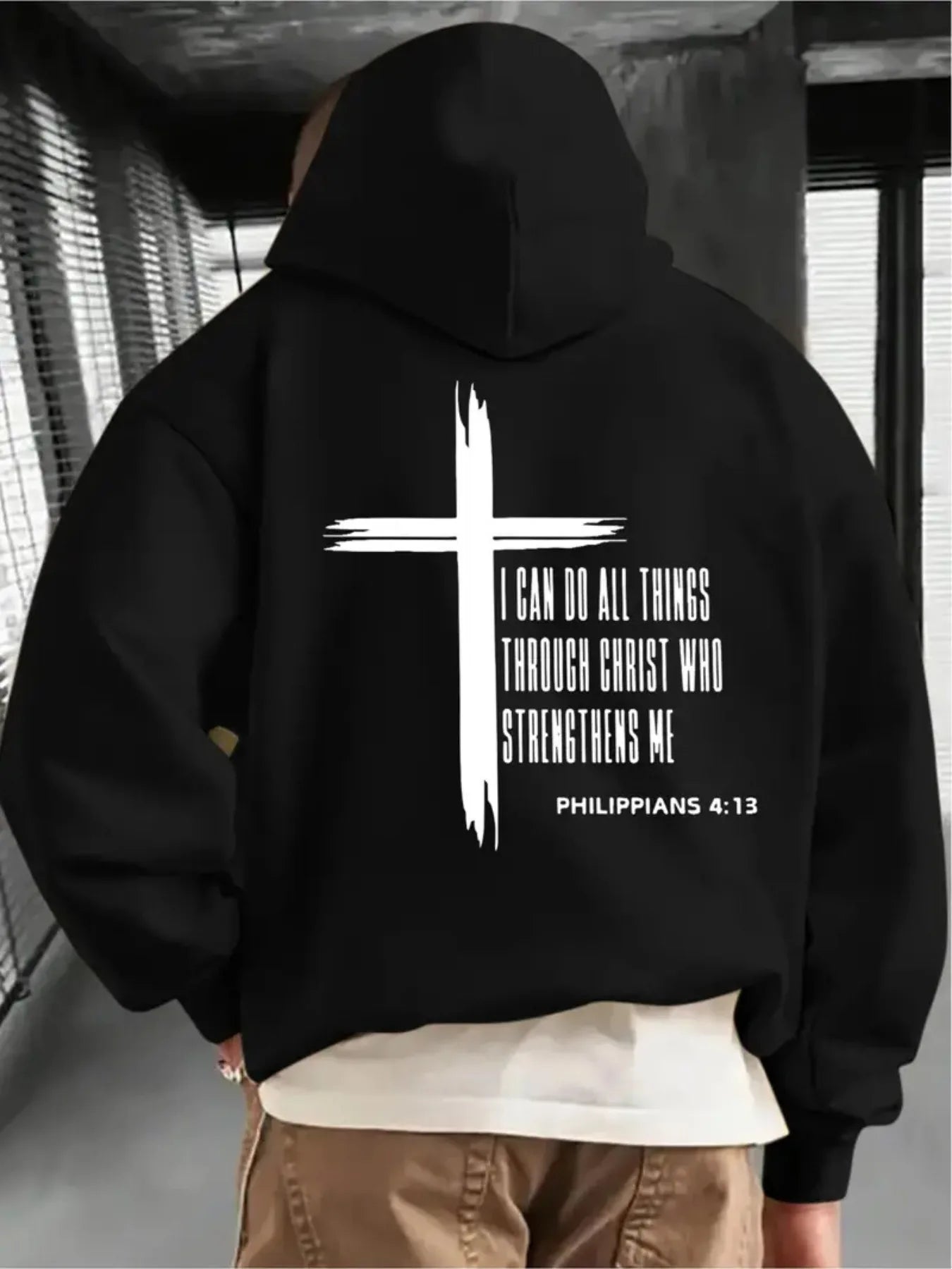 Christian Cross Hoodie