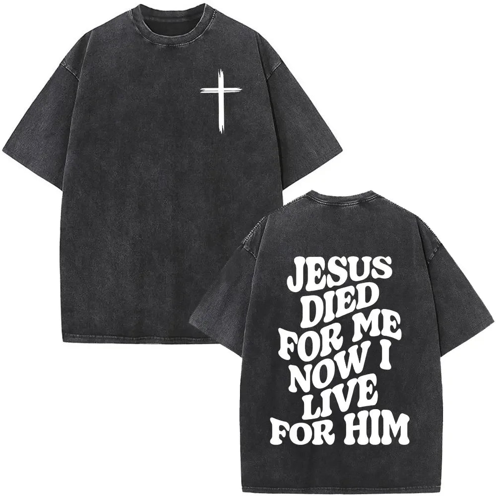 Vintage Faith Over Fear Tee