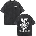 Vintage Faith Over Fear Tee