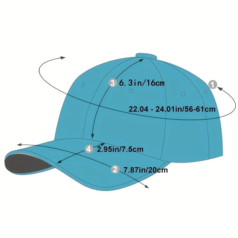 Cross Design Baseball Cap