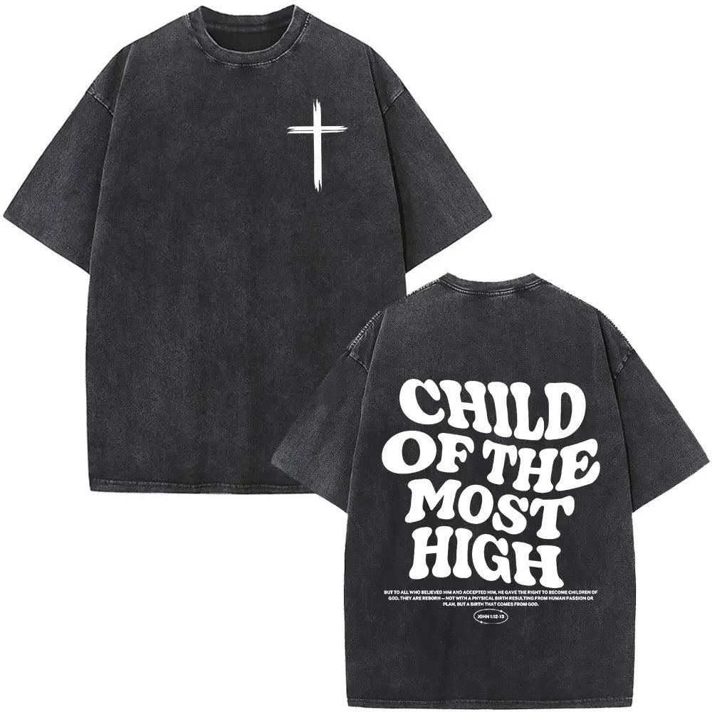 Vintage Faith Over Fear Tee