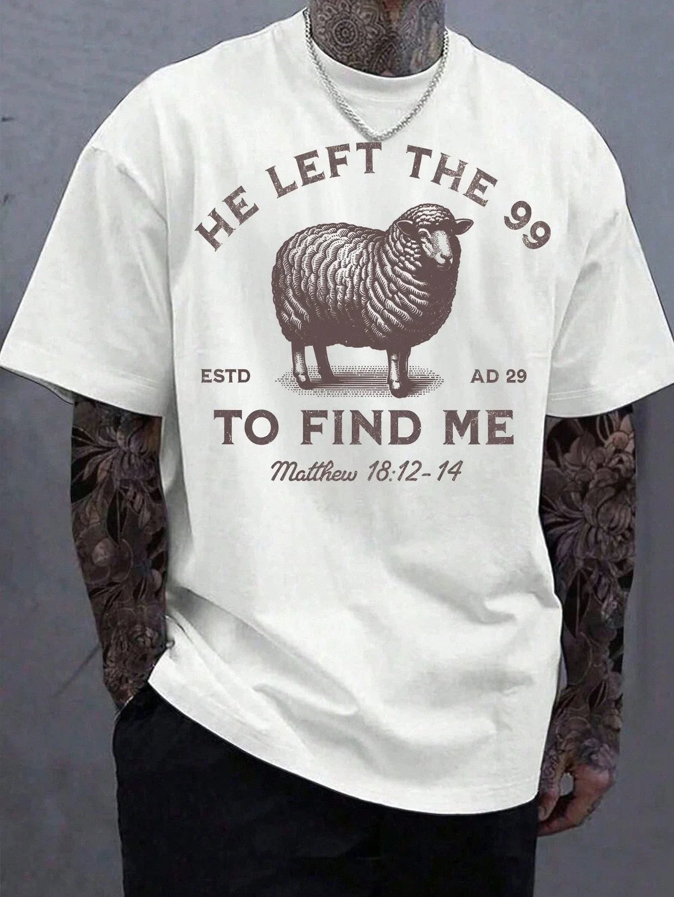 Christian Goth Oversized Tee