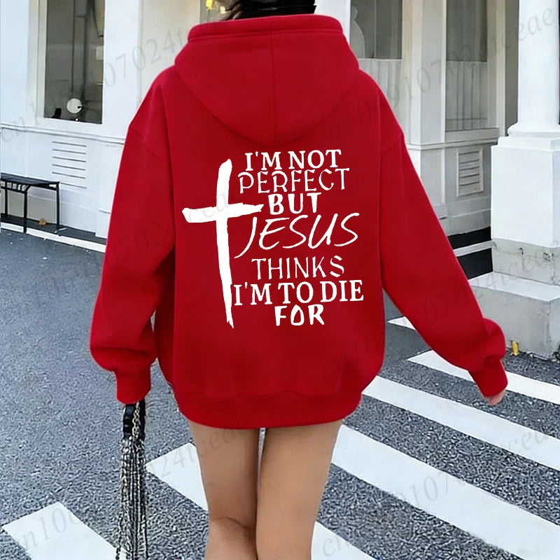 Imperfect But Jesus Hoodie