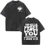 Vintage Faith Over Fear Tee