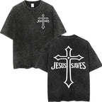 Washed Christian Verse Tee