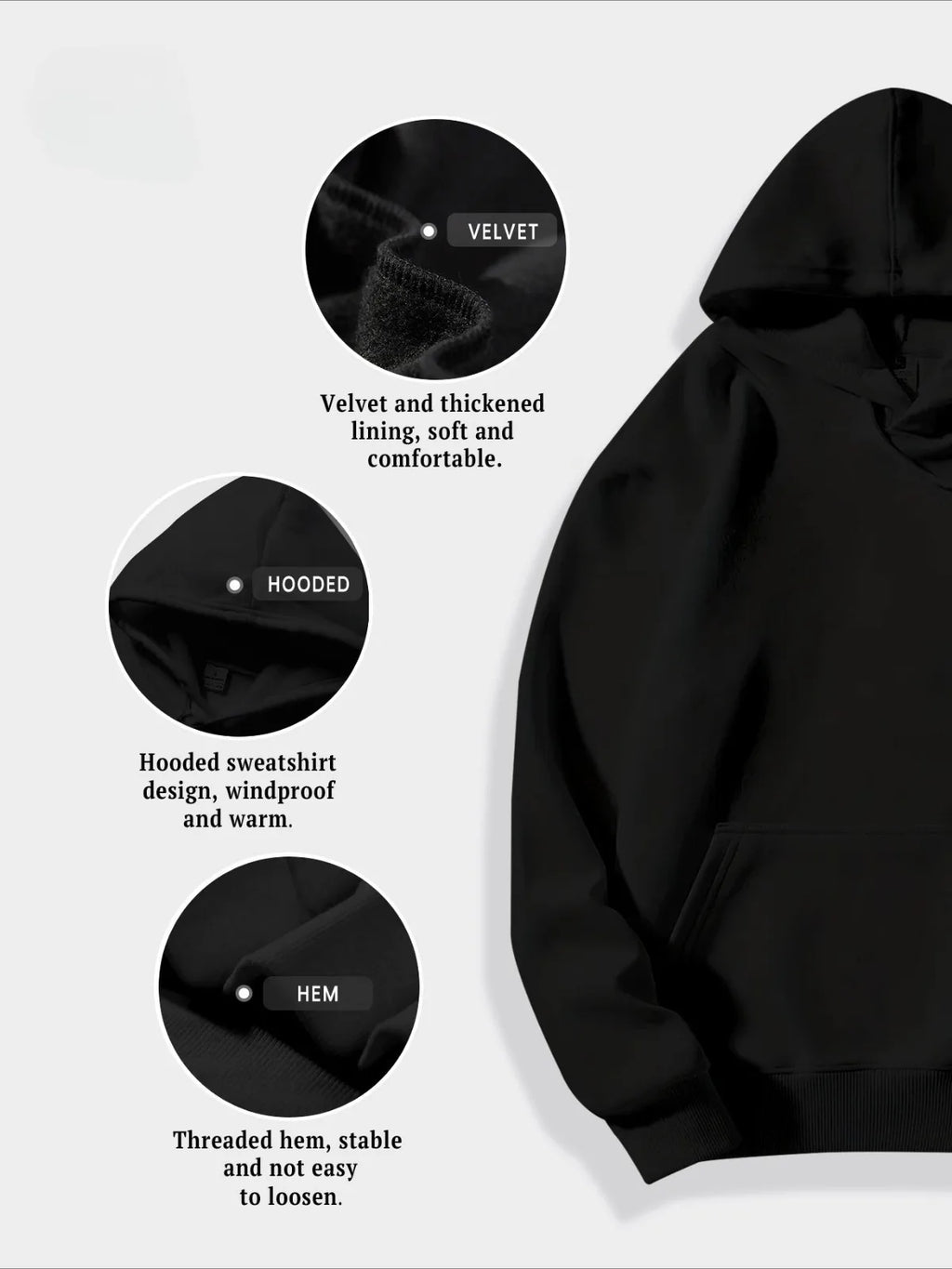 Cross Pattern Hoodie