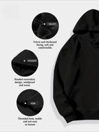 Cross Pattern Hoodie