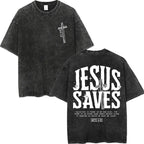 Washed Christian Verse Tee
