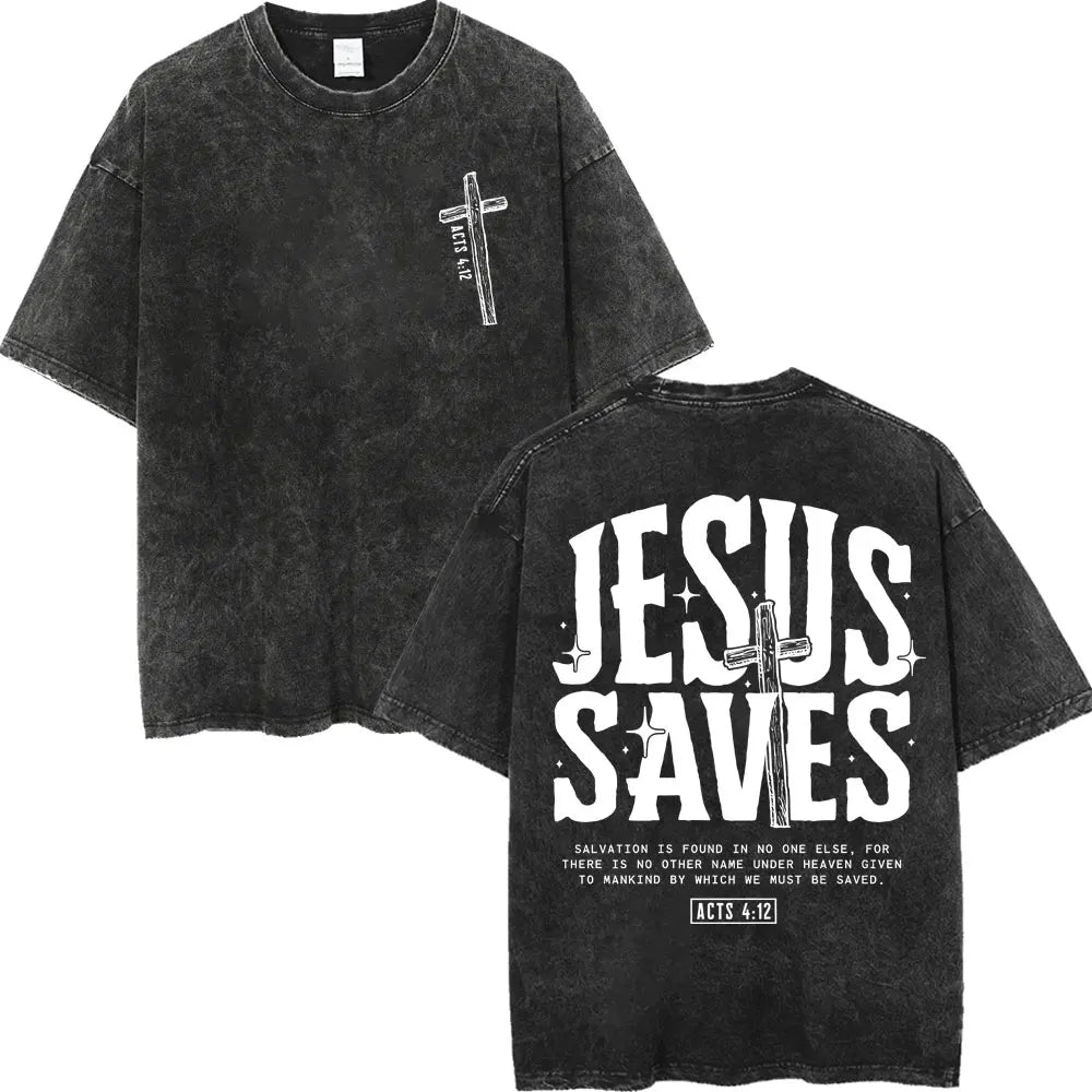 Washed Christian Verse Tee