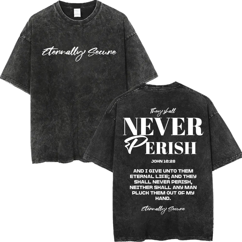 Washed Christian Verse Tee